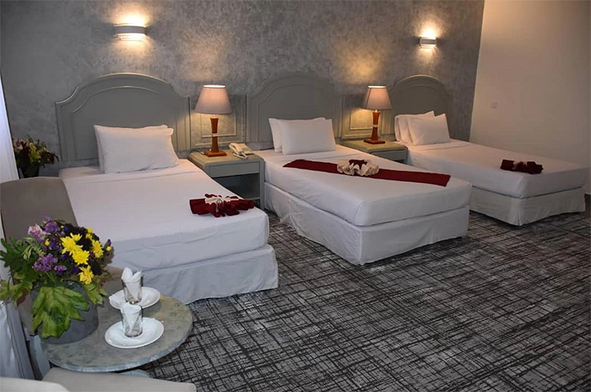 اتاق هتل بزرگ ارم کیش